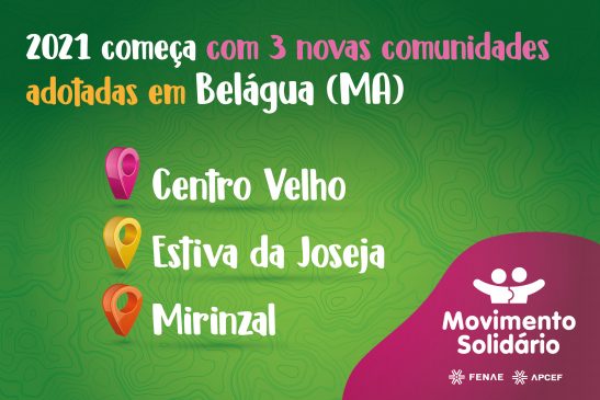 Novos projetos do Movimento Solidário beneficiam mais três comunidades de Belágua