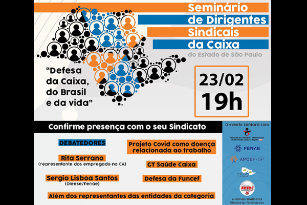 Dirigentes sindicais se reúnem para debater defesa da Caixa 100% pública e condições de trabalho dignas no banco