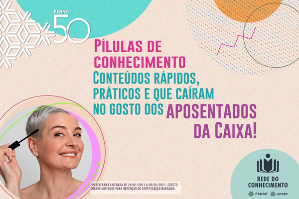 Conheça as sete Pílulas mais acessadas pelos aposentados na Rede do Conhecimento