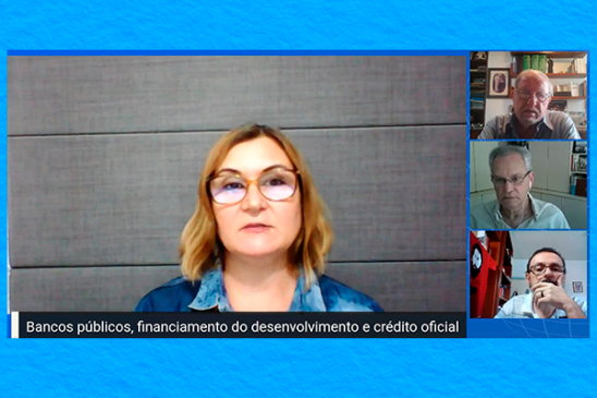 Rita Serrano defende papel da Caixa pública em ciclo sobre reforma do sistema financeiro no Brasil