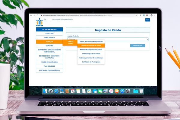 Funcef disponibiliza demonstrativo do Imposto de Renda no Autoatendimento