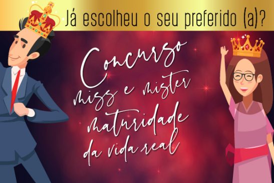 Está aberta a votação do Concurso Miss e Mister da Vida Real. Acesse e vote!