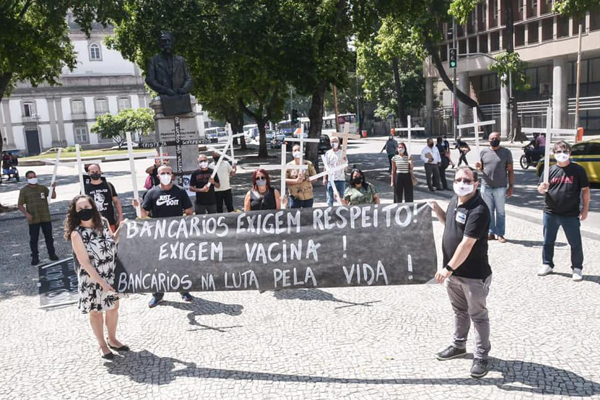 Bancários participam do Lockdown Nacional