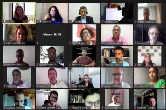 Reunião com a Fenaban registra poucos avanços na proteção da categoria contra Covid. Dia 16 tem debate com a Caixa