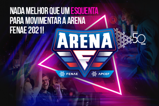 Campanha de interação “Arena Gammer” já disponível no aplicativo Viva Fenae/Apcef