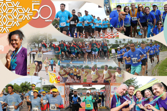 Fenae 50 anos: Corrida Fenae do Pessoal da Caixa motiva a prática de atividade esportiva e integra associados das Apcefs