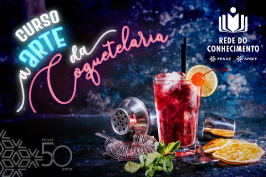 Aprenda a fazer drinques incríveis na Rede do Conhecimento