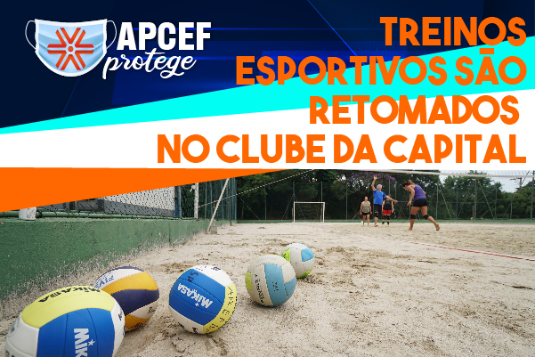 Treinos esportivos são retomados no clube da capital. Confira a programação