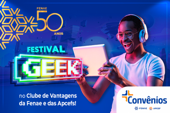 Games, cultura pop e quadrinhos são alguns dos produtos com descontos especiais na plataforma de convênios da Fenae e Apcefs