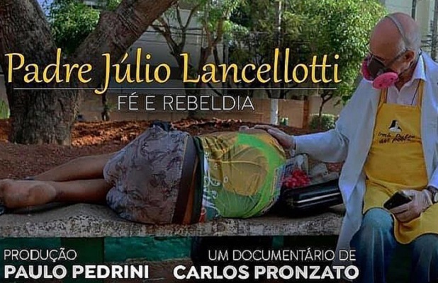 Filme “Padre Júlio Lancellotti. Fé e Rebeldia” é lançado em 1 de maio