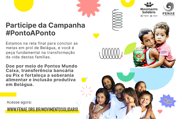 Movimento Solidário lança a campanha “Ponto a Ponto” para concluir os últimos projetos em Belágua, Maranhão