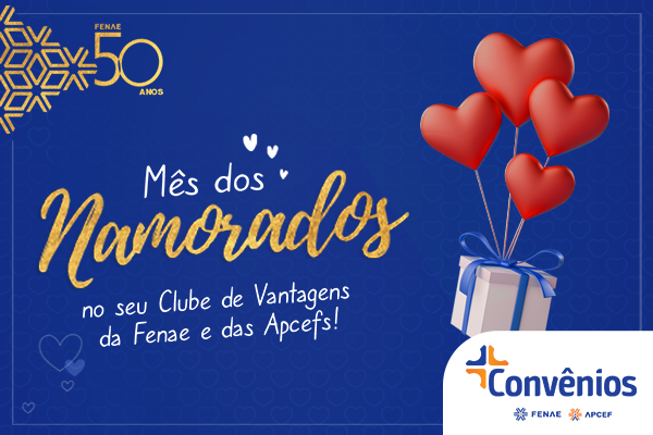 No mês dos namorados descontos irresistíveis no site de convênios!