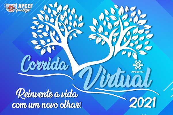 Estão abertas as inscrições para a corrida e caminhada virtual da Apcef/SP. Vamos se exercitar, pessoal!