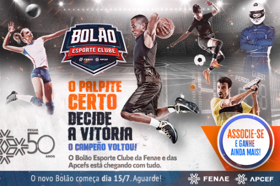 Vem aí o Bolão Esporte Clube Fenae/Apcef 2021
