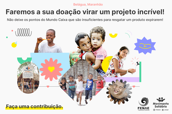 O Movimento Solidário está em campanha para concluir projetos em Belágua