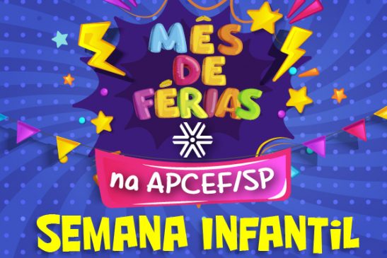 E aí, moçada? Prontos para um mês de muita diversão na Apcef/SP?