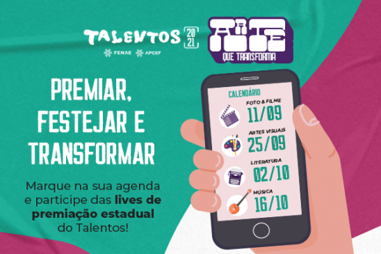 Talentos 2021: vem aí a premiação da etapa estadual