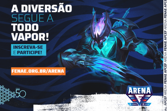Inscrições da Arena Fenae terminam no próximo dia 20