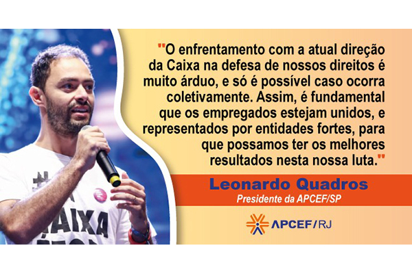 Apcef/RJ publica entrevista especial com diretor-presidente da Apcef/SP