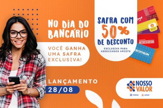 No Dia do Bancário, 28 de agosto, a nova safra do Nosso Valor entra no ar! Aproveite!