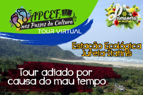 Tour pela Estação Ecológica Jureia-Itatins é adiado por causa do mau tempo