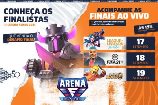 Finais da Arena acontecem neste fim de semana