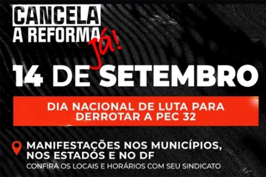 Servidores ocupam Brasília esta semana para lutar contra a Reforma Administrativa