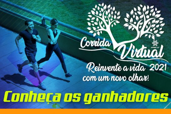 Conheça os ganhadores da Corrida e Caminhada Virtual da Apcef/SP