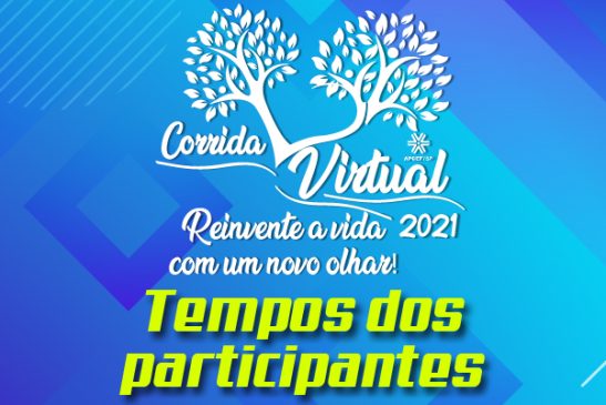Saiba o tempo dos associados que participaram da Corrida e Caminhada Virtual da Apcef/SP