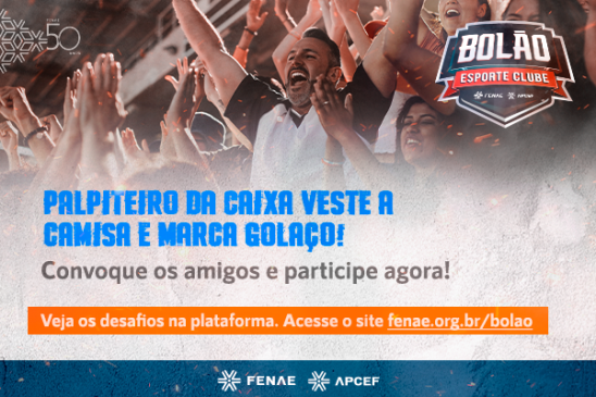 Bolão Fenae/Apcefs: Qual é o seu palpite para a 20ª rodada do brasileirão?