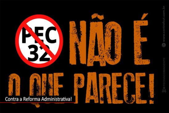 Trabalhadores se mobilizam contra a Reforma Administrativa