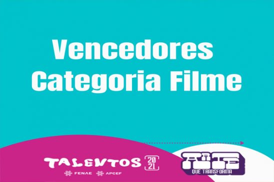 Muita alegria marca premiação dos vencedores da categoria Filme da fase estadual do Talentos