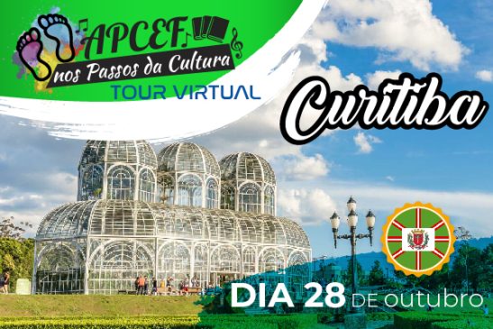 Edição de outubro do Apcef nos Passos na Cultura leva você para Curitiba