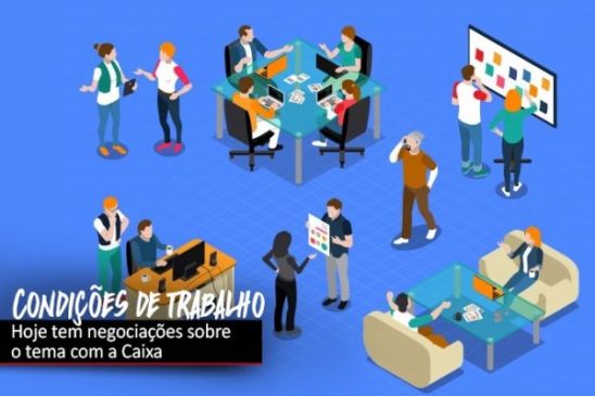 Condições de trabalho na Caixa voltam a ser negociadas nesta quarta (27)