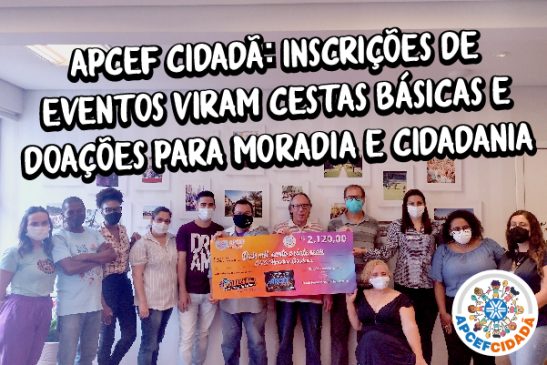 Valores arrecadados em eventos transformam-se em ajuda a pessoas carentes