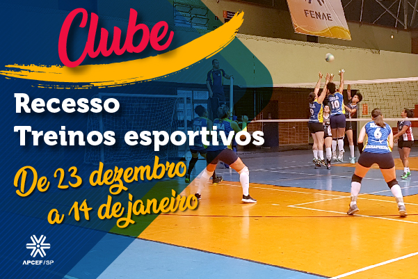 Treinos no clube serão retomados em 14 de janeiro