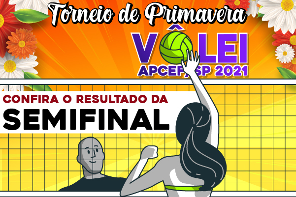 Veja o resultado das partidas semifinais do Torneio de Volêi da Apcef/SP