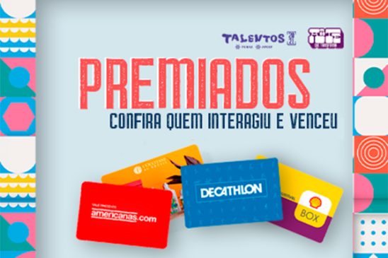 Interagiu no Viva Fenae Apcef durante a final do Talentos? Confira o resultado do sorteio!