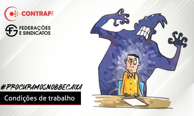 Bancários protestam por melhores condições de trabalho