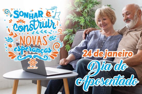 No Dia Nacional dos Aposentados, nossos parabéns àqueles que tanto fizeram pela Caixa e pelo país