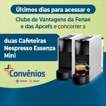 Convênios: últimos dias para aposentados concorrerem a duas cafeteiras