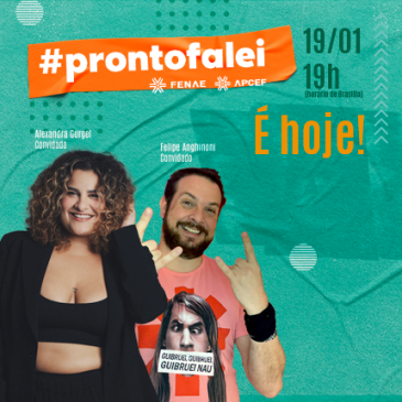 É hoje (19)! Participe do #ProntoFalei, o bate-papo entre jovens empregados Caixa