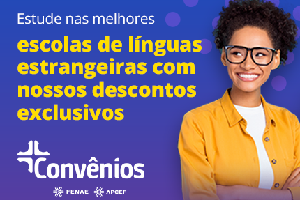 Convênios: curso de línguas estrangeiras com descontos exclusivos