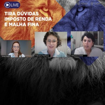 Live esclarece sobre imposto de renda, confira!