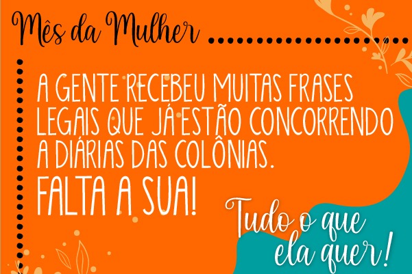 Últimos dias para participar da ação do mês das mulheres da Apcef/SP e concorrer a diárias nas Colônias