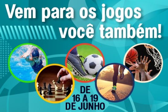 Atenção, colega: venha participar dos Jogos Nacionais, em Brasília, entre 16 e 19 de junho