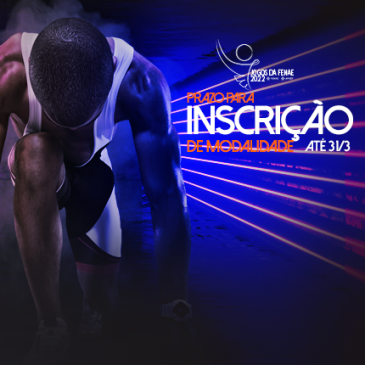 Jogos da Fenae: inscrição de modalidades termina em 31 de março