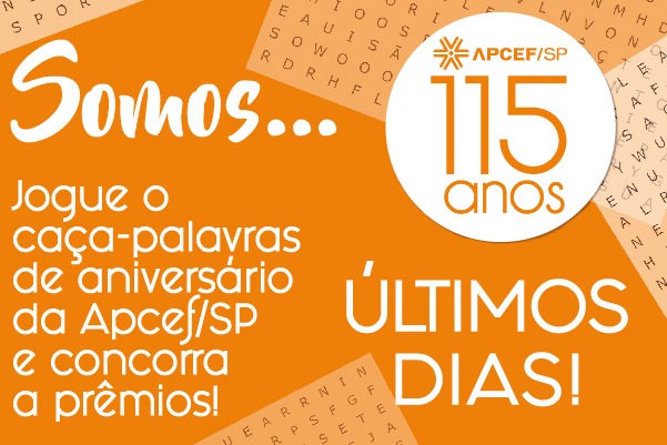 Últimos dias para participar da ação do caça-palavras e concorrer a prêmios