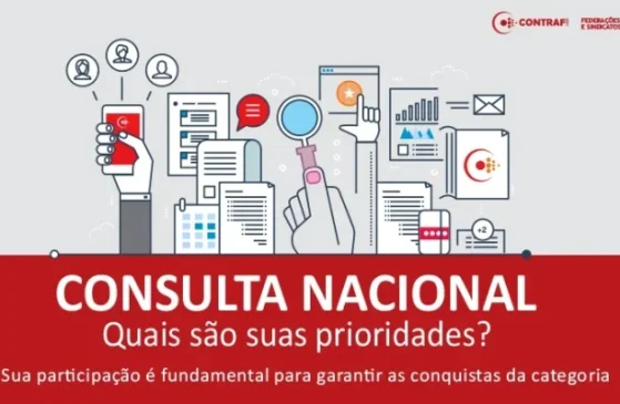 Sindicatos iniciam consulta nacional à categoria