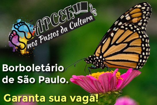 Já fez sua inscrição para o passeio ao Borboletário de São Paulo?